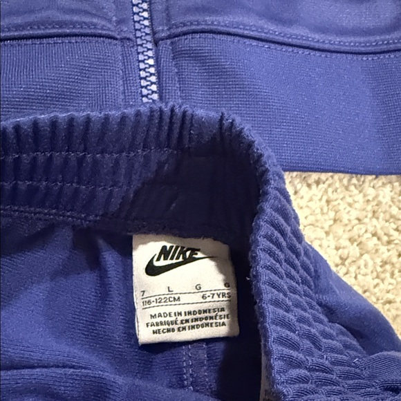 Nike Royal Blue Tracksuit with White Accents, size 7 - Picture 5 of 6